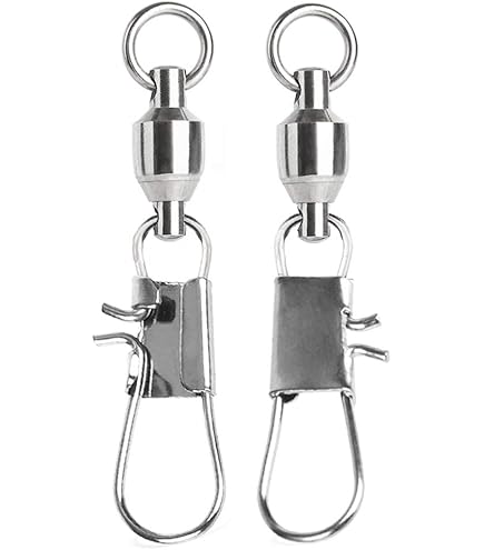 Lot De 100 émerillons De Pêche Flexibles En Acier Inoxydable Pour Baril