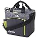 Igloo 00059956 Stowe Mini City 9 Insulated Soft Cooler (9 Cans), Grey/Lime