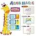 Aqua Doodle Mat - Large Water Drawing Mat Toddlers Painting Board Writing Mats in 7 Colors with 2 Magic Pens and 1 Brush - Educational Toy Best Gift for Kids Boys and Girls