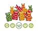 Lovely Candy Co. GELATIN-FREE Honey Gummy Bears, 6oz (1-Pack) | Gluten-Free, Non-GMO, NO High Fructose Corn Syrup, NO Artificial Colors or Flavors | Naturally Flavored Cherry, Lemon, Orange & Apple