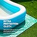 Sable Inflatable Pool, Family Swim Center Pool for Kids, Adults, Backyard, Outdoor, 92