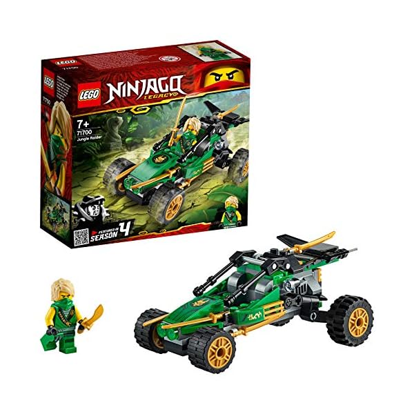 LEGO-NINJAGO-Fuoristrada-della-Giungla-con-Minifigura-di-Lloyd-Set-da-Costruzione-Torneo-degli-Elementi-71700