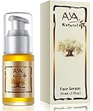 Natural Face Serum Daily Moisturizer - 100% Natural Premium Vegan Facial Skin Care - Jojoba, Olive, Almond and Avocado Oils Blend