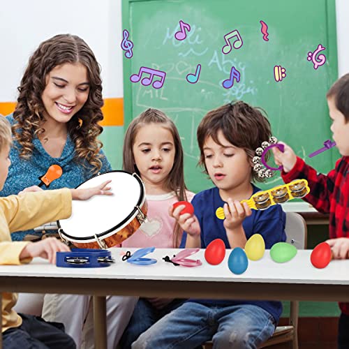 MUSCELL Kids Musical Instruments Set,Plastic Music Preschool