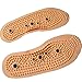 ixaer Acupuncture Foot Massage Insoles-Health Foot Magnetic Therapy Massage Insoles Shoe/Boots Pads for Men Women (L)