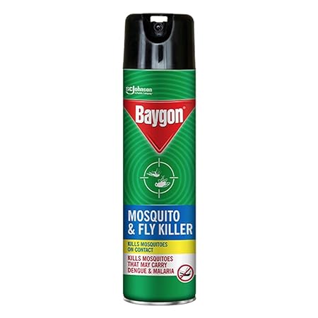Baygon Mosquito & Fly Killer Spray, 400 ml