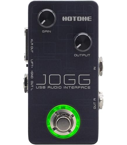 Amazon.com: Jogg USB Audio Interface Pedal : Musical Instruments