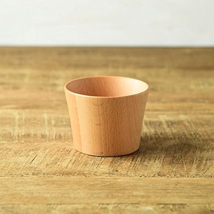 Amazon 木製クラフトカップ M ナチュラル やまに Yamani そば猪口 Amazon 木製クラフトカップ M ナチュラル やまに Yamani そば猪口