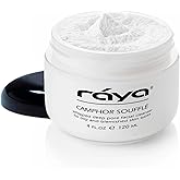 Raya Camphor Soufflé Facial Cleanser (101) - pH-Balanced Blemish Facial Wash for Oily & Break-Out Skin, Blackheads & Whiteheads, Clarify Pores, Refreshing Camphor Formula, Smooth Complexion - 4oz