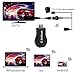 MiraScreen Dongle 1080P HDMI WiFi Display Adapter, Support DLNA MiraCast AirPlay compatible (iPhone, iPad, Mac), Free Installation (no APP, no driver) TV Dongle