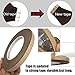 GOO GOO Tape in Hair Extensions Human Hair, 2 Dark Brown, 16inch 50g 20pcs, Thick Ends Straight Seamless Tape in, Invisible Tape in Hair Extensions Human Hair