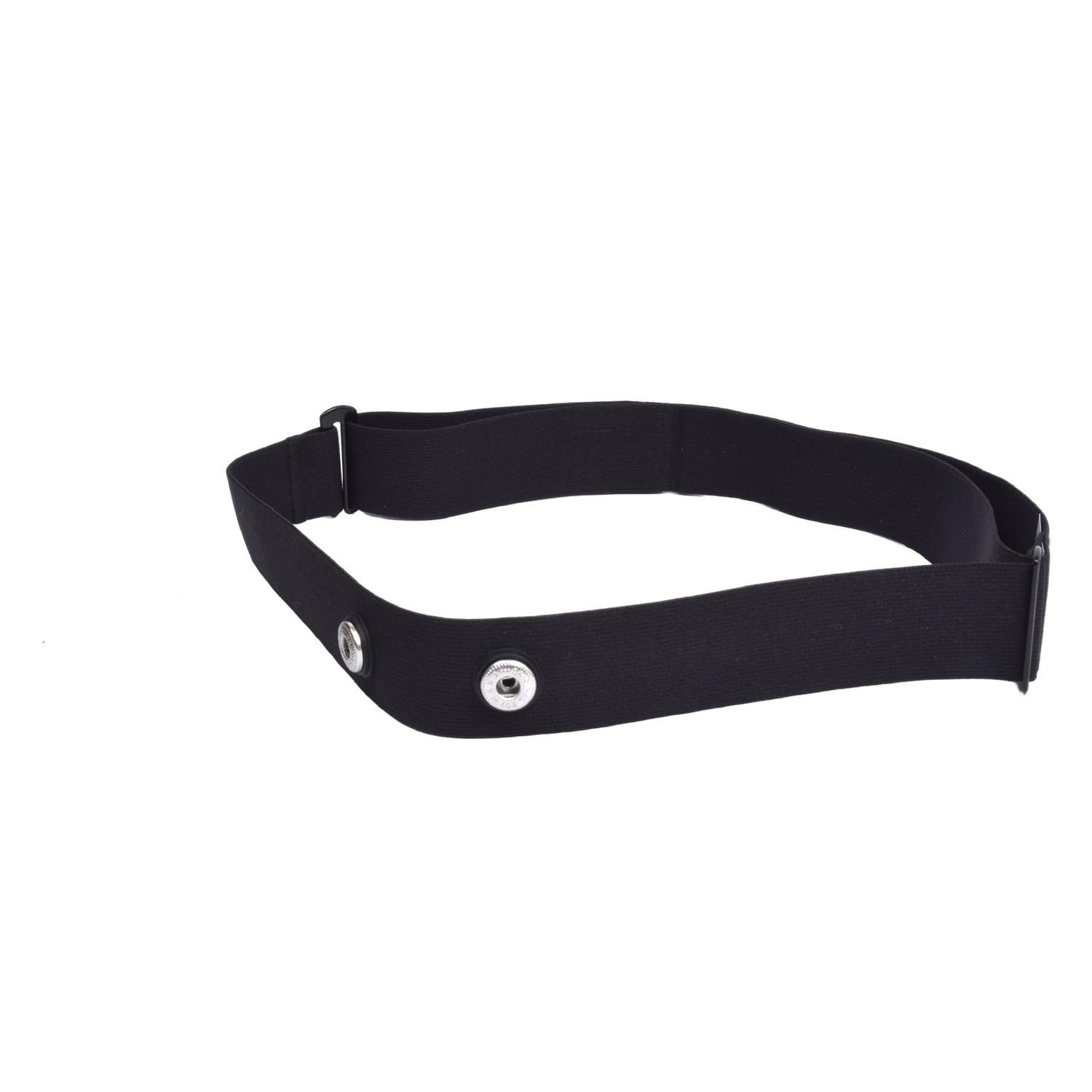 chintell Heart Rate Monitor Chest Strap Replacement for H10 Polar H9 H7, Adjustable HRM Soft Replacement Chest Strap Compatible with Heart Rate Sensor (Black)