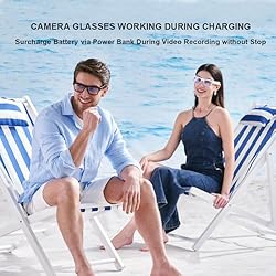 OhO Smart Glasses,64G Camera & Bluetooth Sunglasses