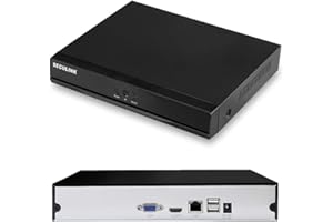 Seculink 10-Channel 4K NVR (1080p/3MP/4MP/5MP/8MP) Ultra HD Network Video Recorder Cloud P2P Remote Access Motion Alert (No B