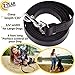 ADITYNA Leather Dog Leash 6 ft x 3/4 inch - Soft, Strong, Heavy Duty for Large & Medium Breeds - Dog Lead for Walking, Training, Hiking and Running (Black)
