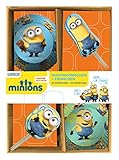 Minions Muffin Backset mit Fähnchen im Geschenkkarton by 