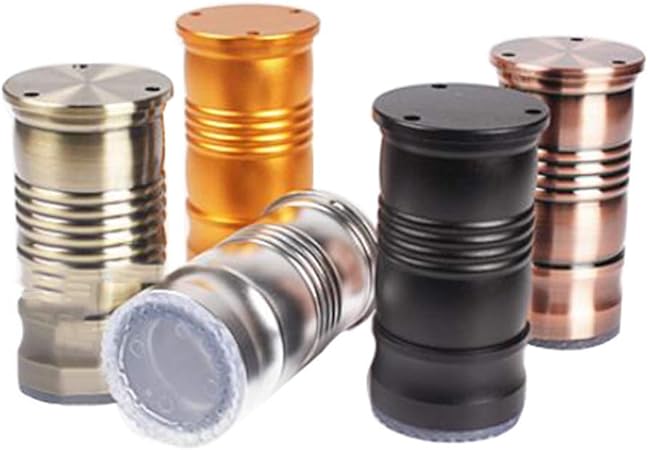 Wghz Aleación de Aluminio Muebles Patas Gabinete Pies Veces; 4, Patas