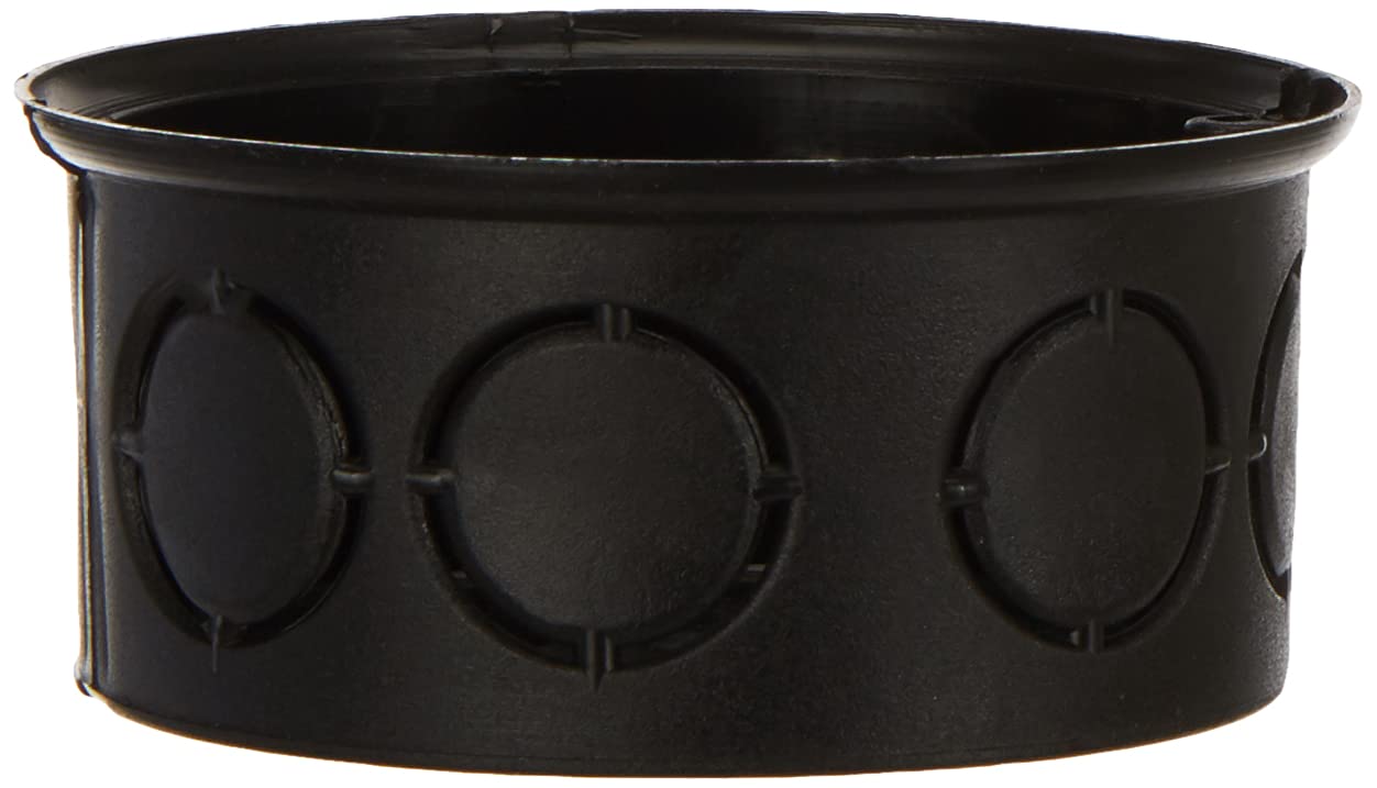 41069L Miscellaneous Up Junction Box 70 mm sw, 1-Piece, Black