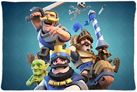Custom Clash Royale Personality 20 "X30 " Decorative Cotton And Polyester Square Throw Pillow Case Cushion Cover Pillowcase for Sofa