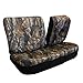 FH Group Car Seat Covers Full Set Hunting Camouflage Seat Covers- Universal Fit, Automotive Seat Covers, 1-Piece Front Seat Covers, Airbag Compatible, Split Bench Rear Car Seat Cover for SUV, Sedan