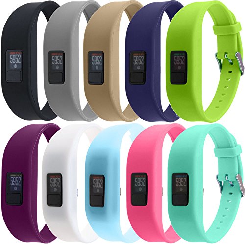 Band for Garmin Vivofit 3 / Vivofit JR, Soft Silicone Replacement Watch Band Strap for Garmin Vivofit 3 / Garmin Vivofit JR Activity Tracker, Fit 6.0"-9.0" (152mm-230mm) Wrist