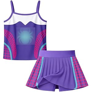 Lansidun Kids Girls Casual Dresses Novetly Playwear Fashion Outfits 2-8 Years