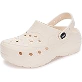 WHITIN Clogs for Women | Thick Sole Cushioned Garden Shoes
