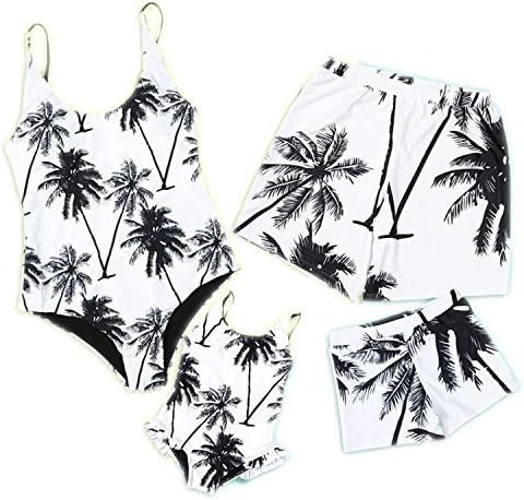 CHUNXU Family Matching Swimwear Mother Father Daughter Swimsuit Women Kid Bathing Suit Swimming Costume