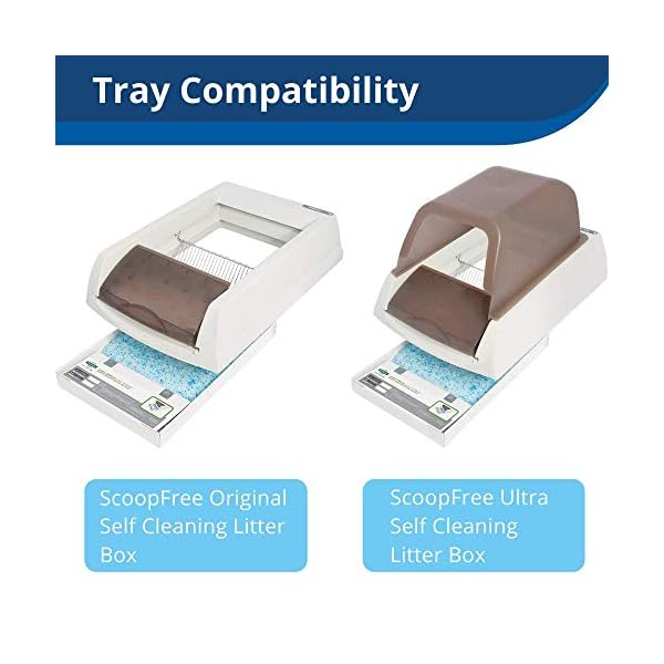 PetSafe-ScoopFree-Replacement-Crystal-Cat-Litter-Tray-Self-Cleaning-Automatic-Cat-Litter-Box-Tray-Refills-Dust-Free-Non-Clumping-Odour-Control-3-Pack PetSafe ScoopFree Replacement Crystal Cat Litter Tray, Self-Cleaning Automatic Cat Litter Box Tray Refills - Dust Free…