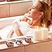 Scented Candles Sets - 4 Fragrance (Lavender, Lilac, Gardenia and Lotus),  Natural Soy Wax Portable Travel Tin Candle - Christmas Gift Set of 4