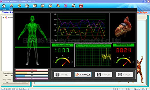 HiiBaby Quantum Magnetic Health Analyzer with 42 Reports 3rd Generation 4.3.0 software suitable for all windows system (Korean)