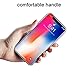 iPhone X Case,Chiyanhu Clear Soft TPU Transparent Shockproof Cover for Apple IphoneX(Sustain Wireless Charging)-2 Packs