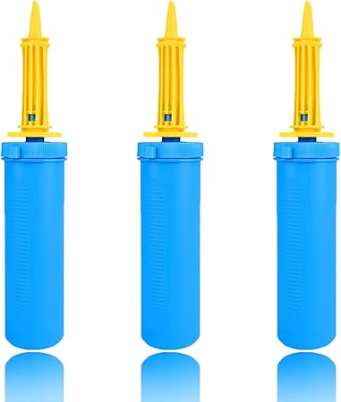 Amazon Co Jp ハンドポンプ 3ピースパッケージ 空気入れ 2倍速ポンプ バルーン 風船 浮き輪 ビーチボール エアークッション アートバルーン 空気入れ エアーポンプ おもちゃ