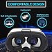 Pansonite 3D VR Headset Virtual Reality Glasses for Play Your Best Mobile Games & 360 Movies, More Comfortable VR Glasses Goggles Plus Special Adjustable Eye Care System