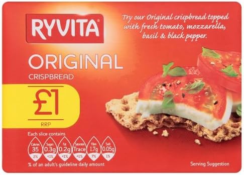 ( 12 Pack ) Ryvita Original Crispbread 200g