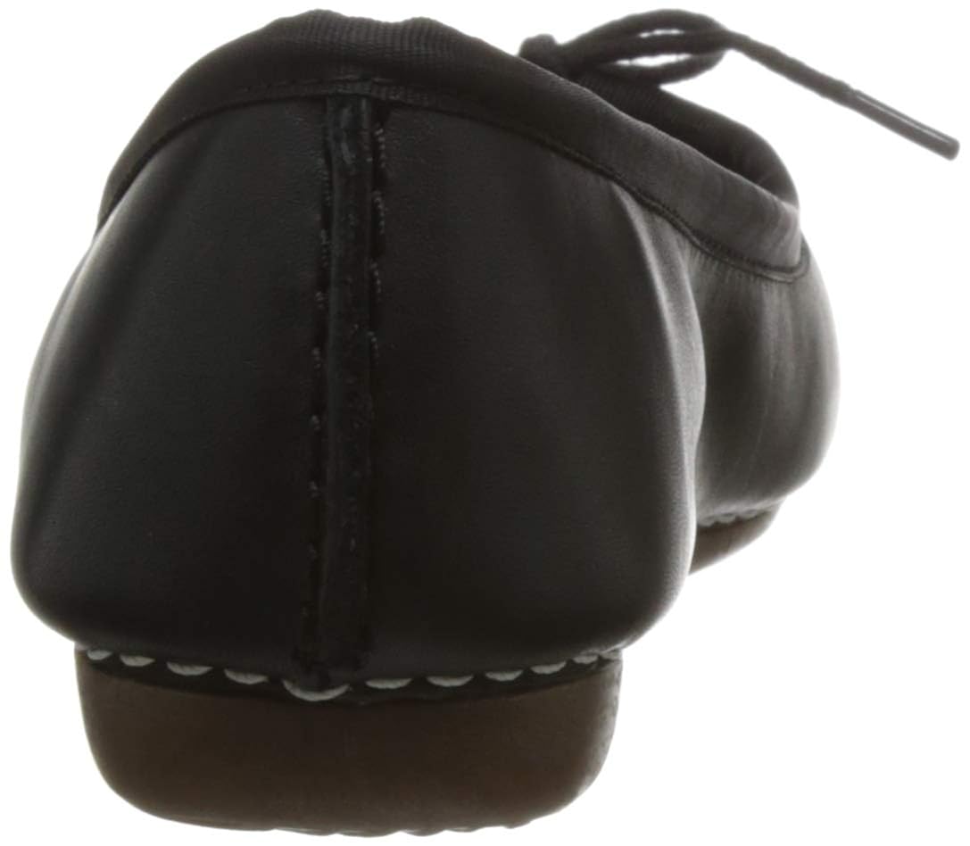 clarks women's freckle ice leather ballet flats