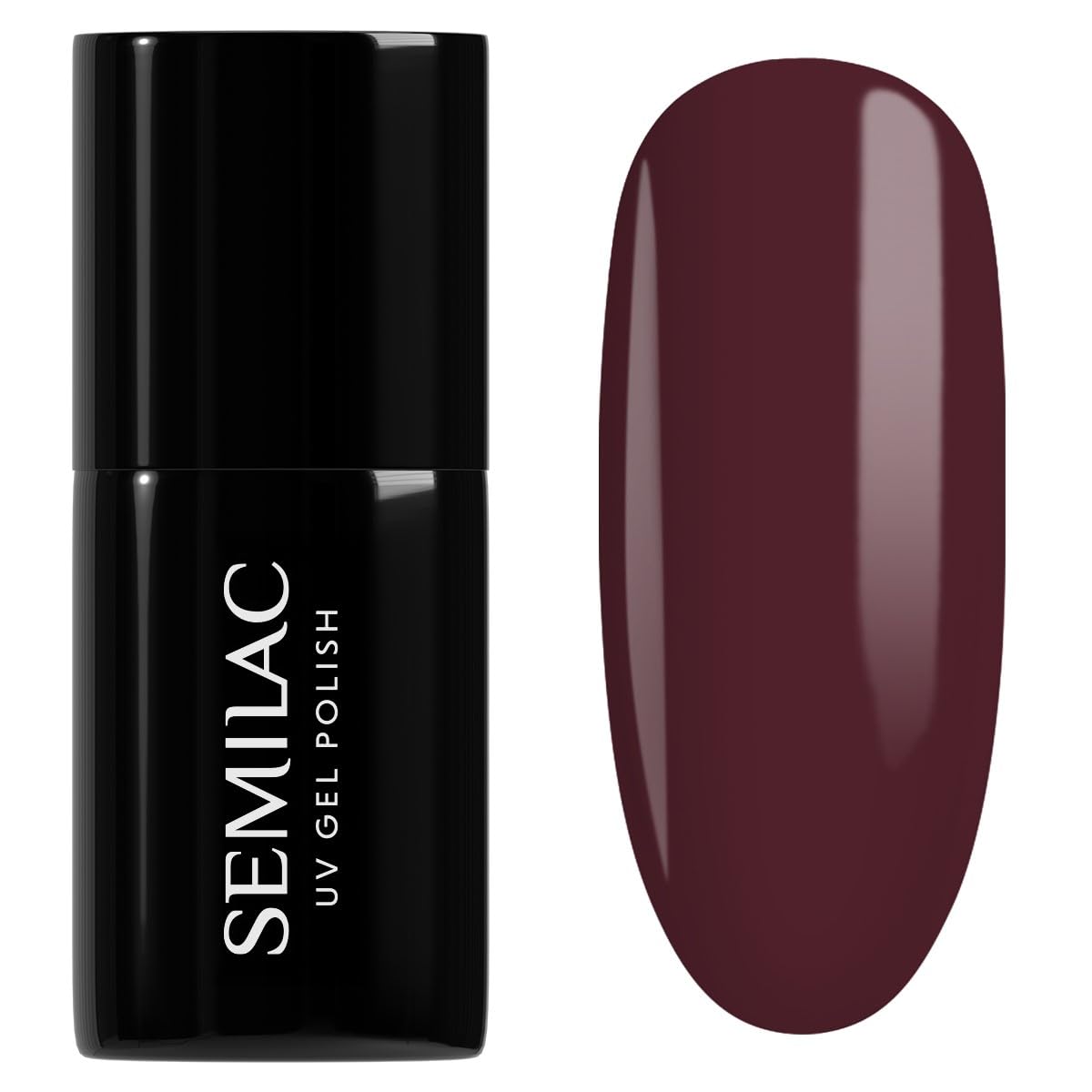 SEMILAC Gel Nail Polish 283 Baking Time - Full Coverage Gel Polish - Soak Off Easy To Use LED/UV Nail Lamp - Long Lasting Manicure and Pedicure up to 3 weeks