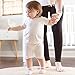 Boody Body Baby EcoWear Socks - Warm Non-Slip Infant Footwear made from Natural Organic Bamboo - Soft Breathable Eco Fashion for Sensitive Skin – Chalk/Rose, 3-6 months