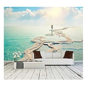 Dead Sea - Removable Wall Mural | Self-Adhesive Large Wallpaper - 66x96 inches