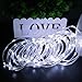 Lalapao Rope Lights 2 Pack Solar Powered Xmas String Lights 120 LED Christmas Fairy Decor Lighting with 8 Modes for Outdoor Indoor Tree Garden Patio Lawn Holiday Bedroom Wedding Waterproof (White)
