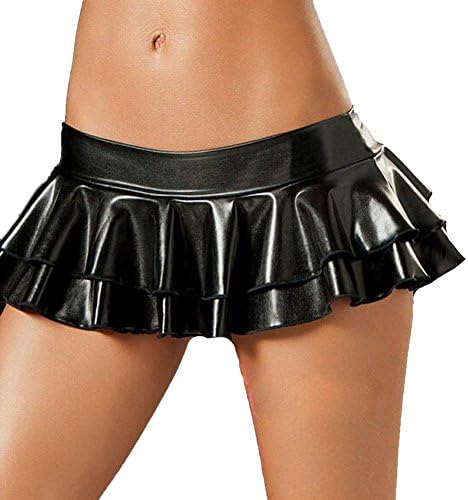 queenhsiny Queenshiny Women wet look series costumes (Skirt-3)