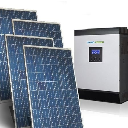 Kit Solar Home Base 6 Kw 48 V Pv System Freestanding On The