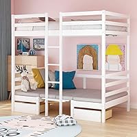 convertible loft bed