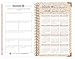 bloom daily planners 2018 Calendar Year HARD COVER Daily Planner - Passion/Goal Organizer - Monthly and Weekly Datebook Agenda Diary - January 2018 - December 2018 - 6
