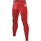 Queerier Men’s Compression Pants Cool Dry Workout Leggings Athletic Sports Base Layer Bottoms Running Tights