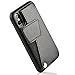 ZVEdeng iPhone X Case, iPhone X Wallet Case, iPhone X Case with Card Holder Slot, Shockproof Leather Credit Card Case Slim for Apple iPhone X/XS (5.8inch)-Black