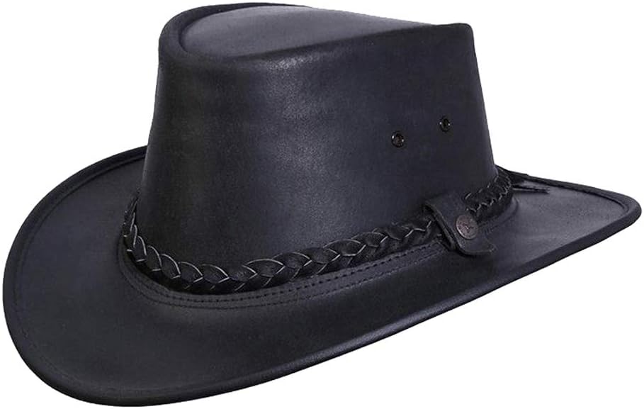 BC Hats Bac Pac Traveller Oily Australian Leather
