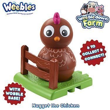 Weebledown Farm Weebles Figure & Base Nugget The Chicken by Character Options