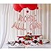 Rose All Day Balloons | Rose All Day Banner | Rose All Day Decorations for Bridal Shower, Birthday Party, Bachelorette Party, Brosé Party, Housewarming | Rose Gold, 16inch