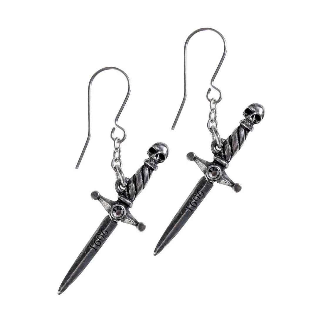 Alchemy Gothic Hand of Macbeth Earrings